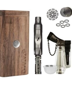 Dynavap M7 Starter Pack with DynaStach Walnut, Honest Single Torch, DynaWax and more [March 2024 Release]
