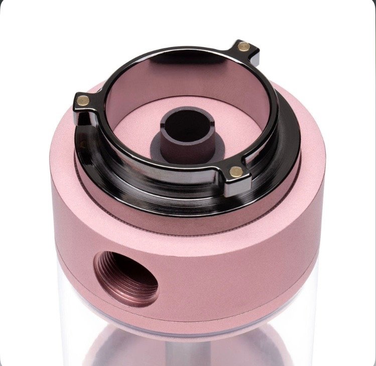 HITOKI TRIDENT V2 LASER BONG – ROSE GOLD - Image 5