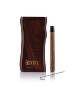 RYOT ERGONOMIC WOODEN DUGOUT SET WITH MAGNETIC POKER & TASTER BAT