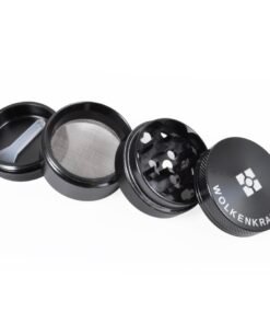 Alternative view of Wolkenkraft Aluminium Grinder 40mm – Black