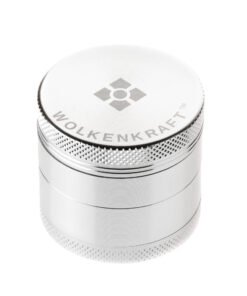 Wolkenkraft Aluminium Grinder 40mm – Silver
