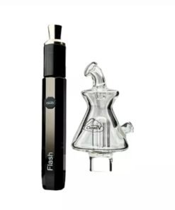 Metallic Black Cloud V Flash Premium Vaporizer