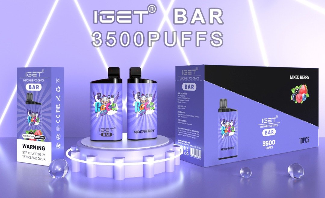 iGET® BAR – Mixed Berry (10PCs)