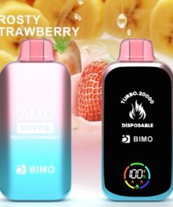 BIMO Turbo 20000 Puffs – Frosty Strawberry