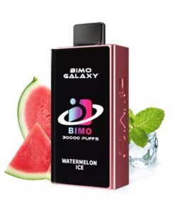 Alternative view of BIMO Galaxy 30000 Puffs – Watermelon Ice