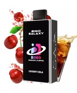 Alternative view of BIMO Galaxy 30000 Puffs – Cherry Cola