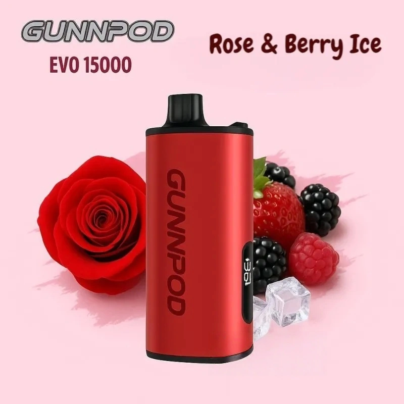 Gunnpod EVO 15k Rose Berry Ice (10 Pack)