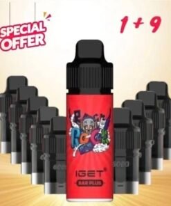 IGET Bar plus 1 kit and 9 pods