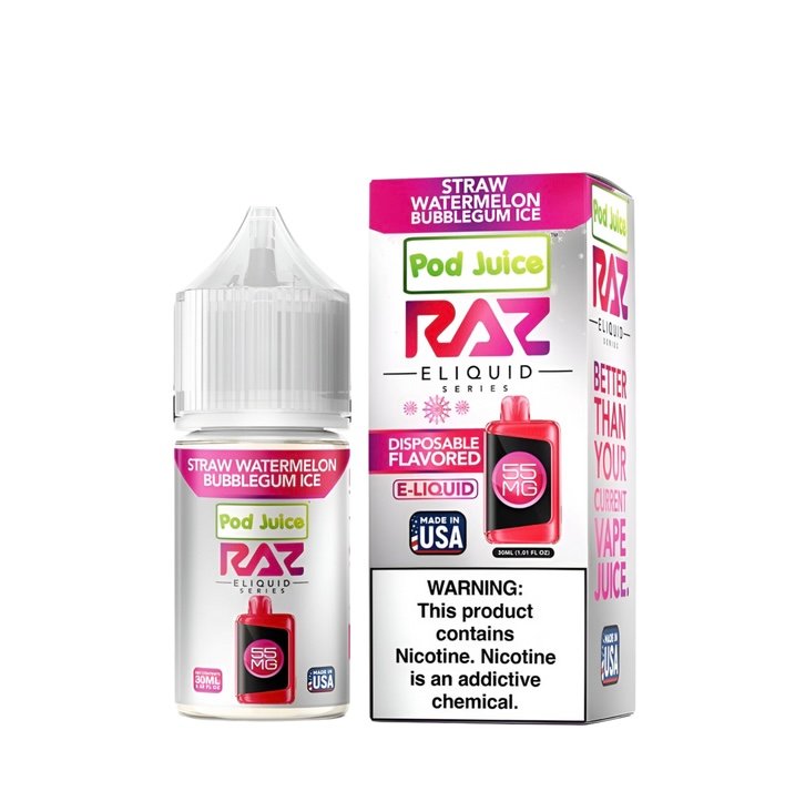 Pod Juice x Raz Salt Nicotine Vape Juice