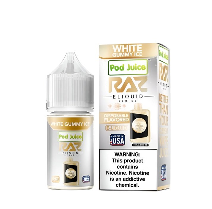 Pod Juice x Raz Salt Nicotine Vape Juice - Image 4