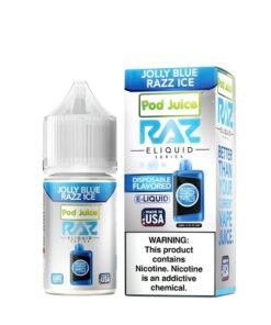 Alternative view of Pod Juice x Raz Salt Nicotine Vape Juice