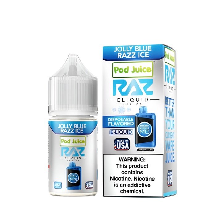 Pod Juice x Raz Salt Nicotine Vape Juice - Image 5