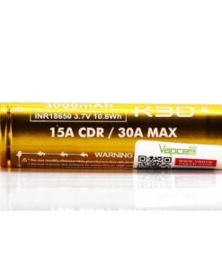 Alternative view of Vapcell K30 18650 15A/30A Flat Top 3000mAh Battery
