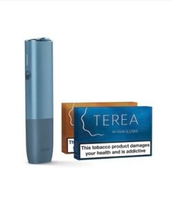 IQOS ILUMA One Kit  Azure Blue & Two Packs of Terea