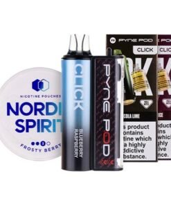 Pyne Pod Click 50k Vape Kit & Nicotine Pouch Bundle
