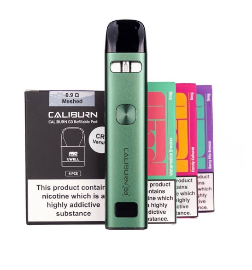 Uwell Caliburn G3 Pod Kit Bundle - Image 2