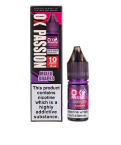 Mixed Grapes Nic Salt E-Liquid by Oxva Ox Passion