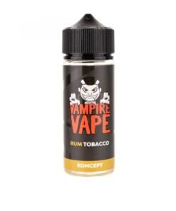 Rum Tobacco 100ml Shortfill by Vampire Vape