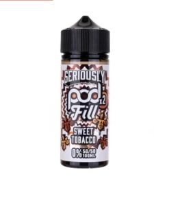 Sweet Tobacco 100ml (50/50) Shortfill by Seriously Pod Fill 2