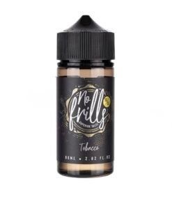 Tobacco 80ml (50/50) Shortfill E-liquid by No Frills