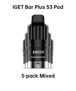 IGET Bar Plus S3 Pod – 5 Pack