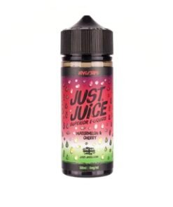 Watermelon & Cherry 100ml Shortfill E-Liquid by Just Juice