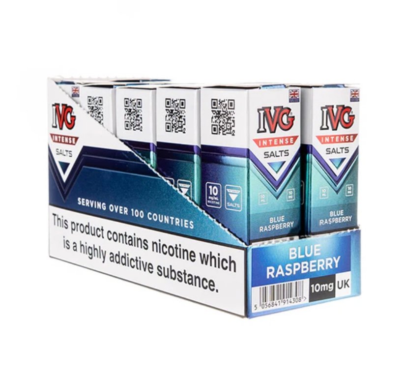 IVG Intense Nic Salt E-Liquids – Pack of 10