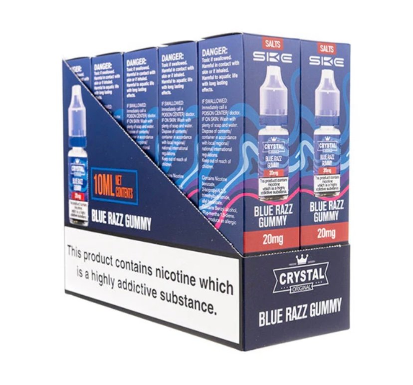 SKE Crystal Nic Salt E-Liquids – Pack of 10