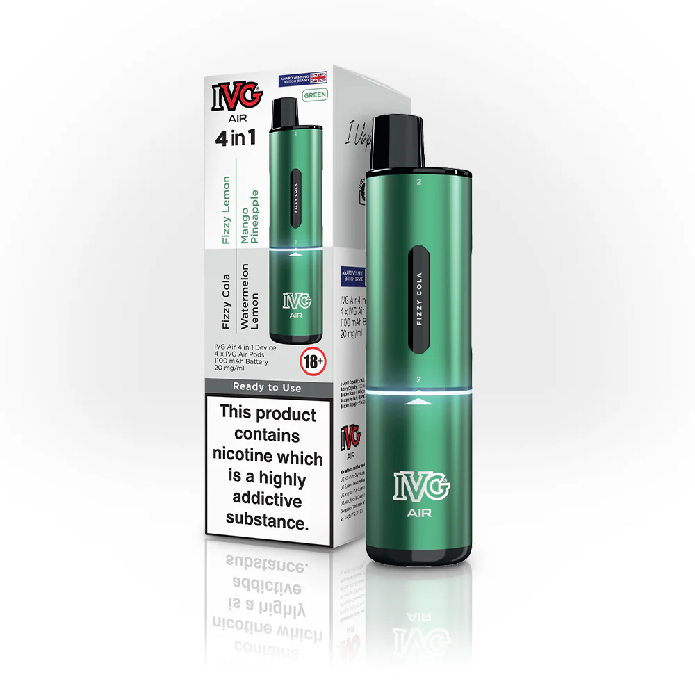 IVG AIR 4 IN 1 GREEN STARTER KIT - Image 2