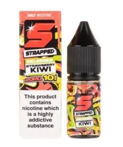Strawberry Kiwi Nic Salt E-Liquid by Strapped Reloaded