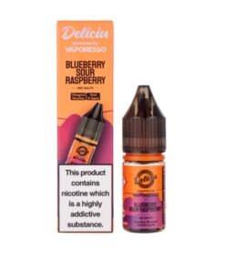 Alternative view of Blueberry Sour Raspberry Nic Salt E-Liquid by Vaporesso Deliciu V2