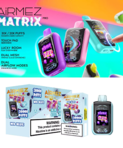 Alternative view of Airmez Matrix Pro 30000 Puffs – Strawberry Mango