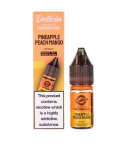 Alternative view of Pineapple Peach Mango Nic Salt E-Liquid by Vaporesso Deliciu V2