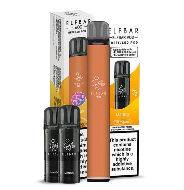 Elf Bar 600 Rechargeable Pod Device Bundle Kit