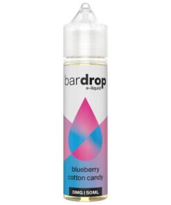 Blueberry Cotton Candy 50ml Shortfill By Bar Drop Shortfills