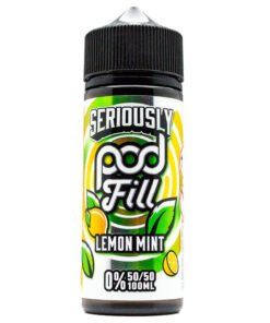 Lemon Mint 100ml Shortfill By Seriously Pod Fill
