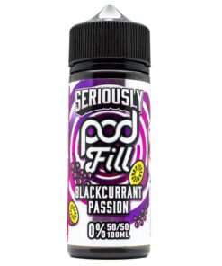 Blackcurrant Passion 100ml Shortfill By Seriously Pod Fill