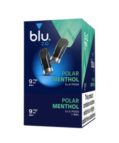 Blu 2.0 Polar Menthol E Liquid Pods – 5 Boxes