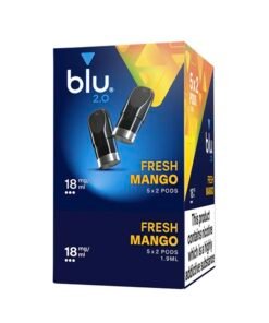 Alternative view of Blu 2.0 Fresh Mango E Liquid Pods – 5 Boxes