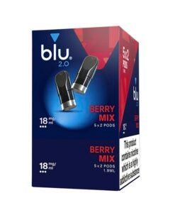 Alternative view of Blu 2.0 Berry Mix E Liquid Pods – 5 Boxes