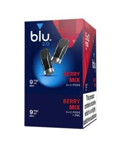 Blu 2.0 Berry Mix E Liquid Pods – 5 Boxes