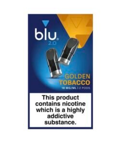 Blu 2.0 Golden Tobacco E Liquid Pods – 2 Pack