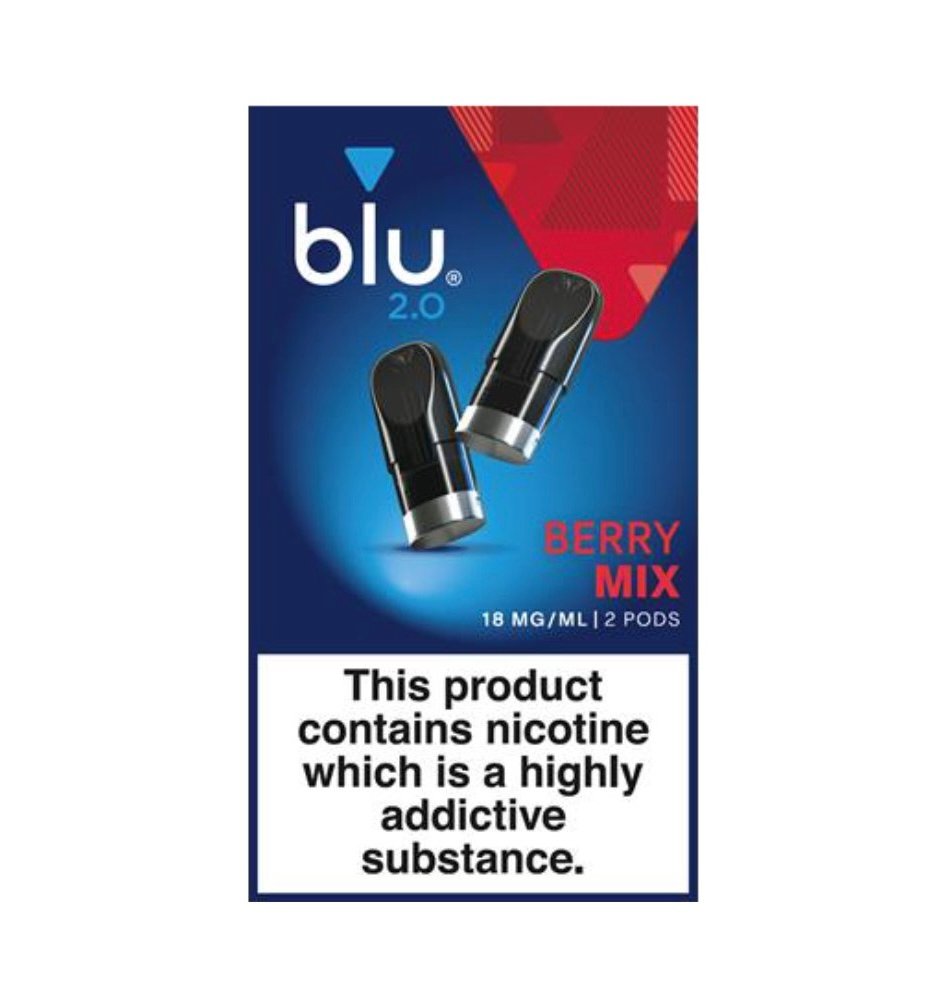 Blu 2.0 Berry Mix E Liquid Pods – 2 Pack